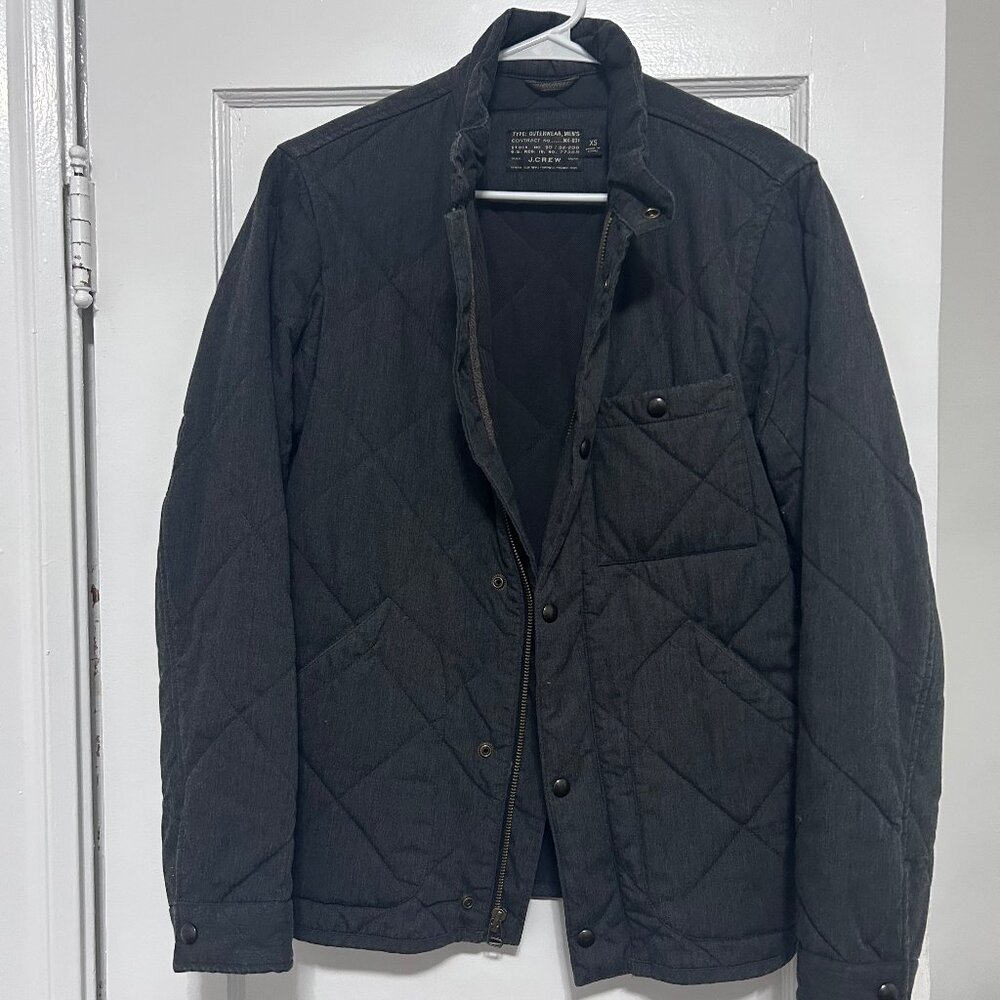 J. Crew - Quilted Jacket - Gray - XS